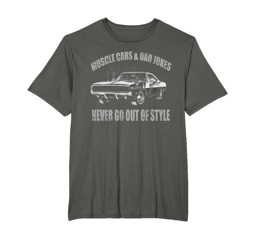 Muscle Cars Dad Jokes Muscle Car T-Shirt - Streetwear Style Men Women - T-Shirt, Sweatshirt, Hoodie