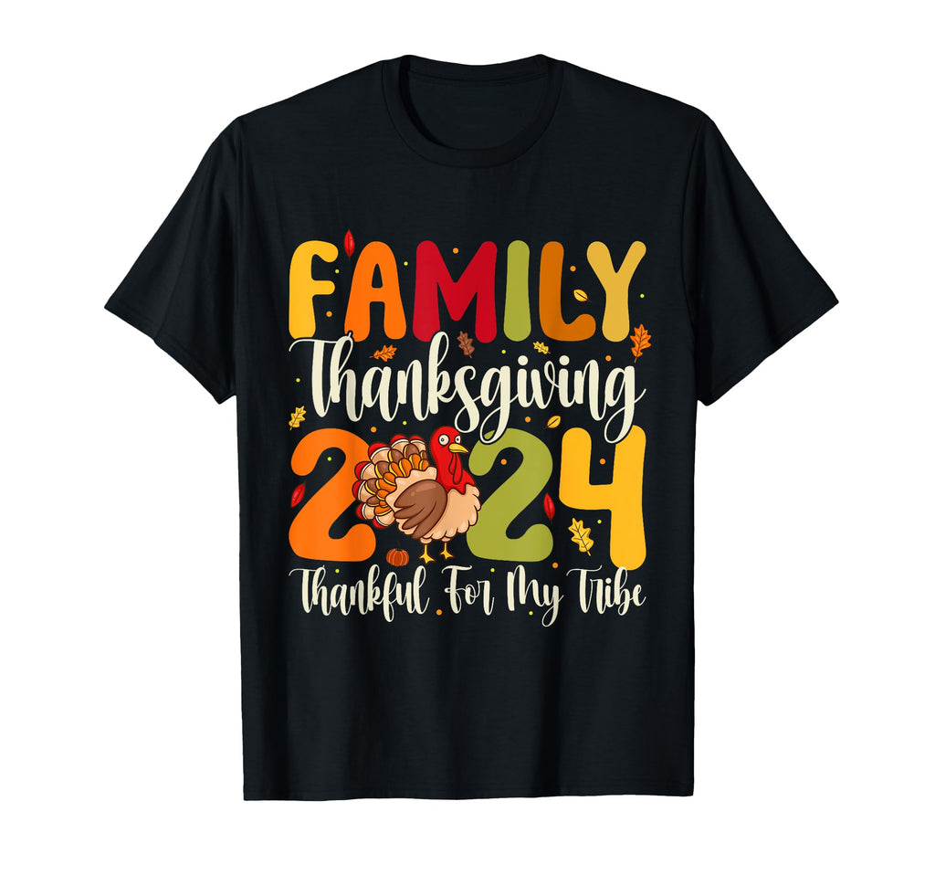 Family Thanksgiving 2024 Crew Dabbing T-Shirt - Unique Graphic for Adults - T-Shirt, Sweatshirt, Hoodie