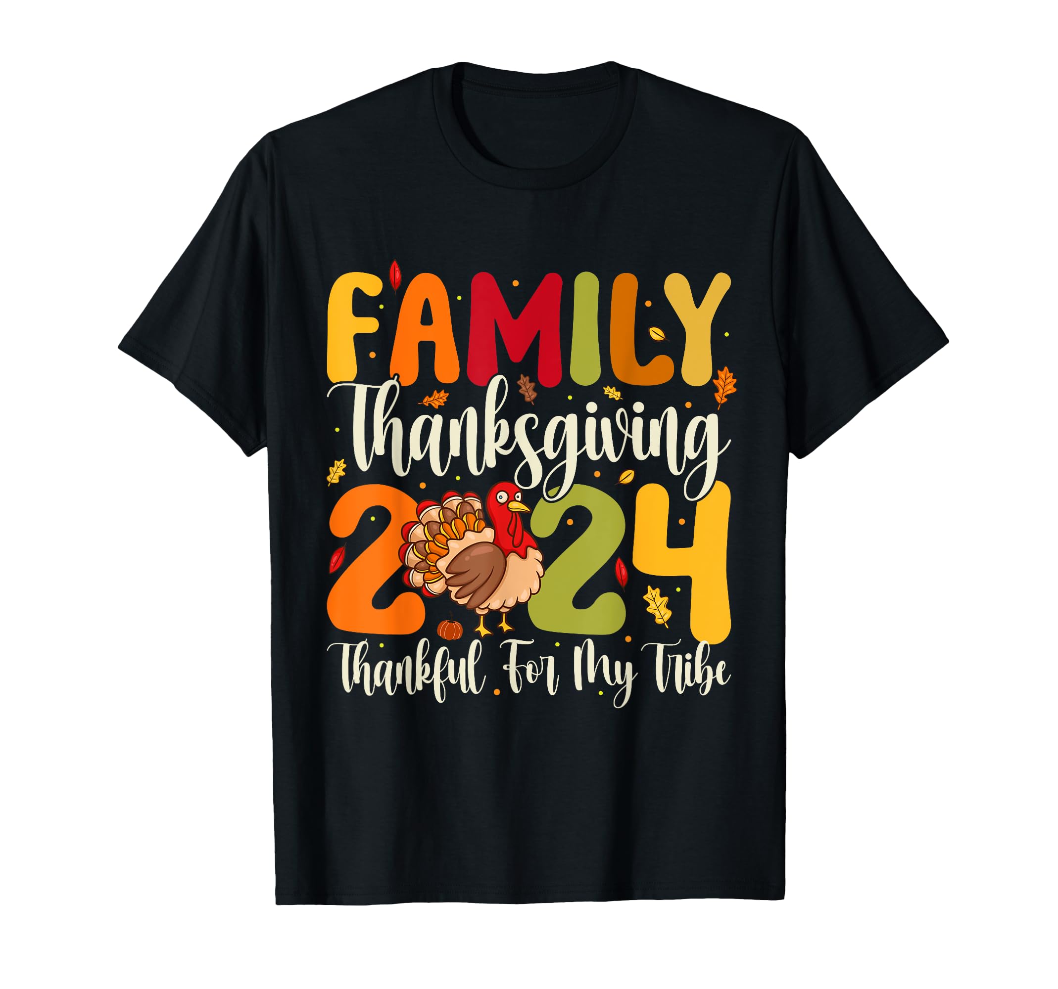 Family Thanksgiving 2024 Crew Dabbing T-Shirt - Unique Graphic for Adults - T-Shirt, Sweatshirt, Hoodie
