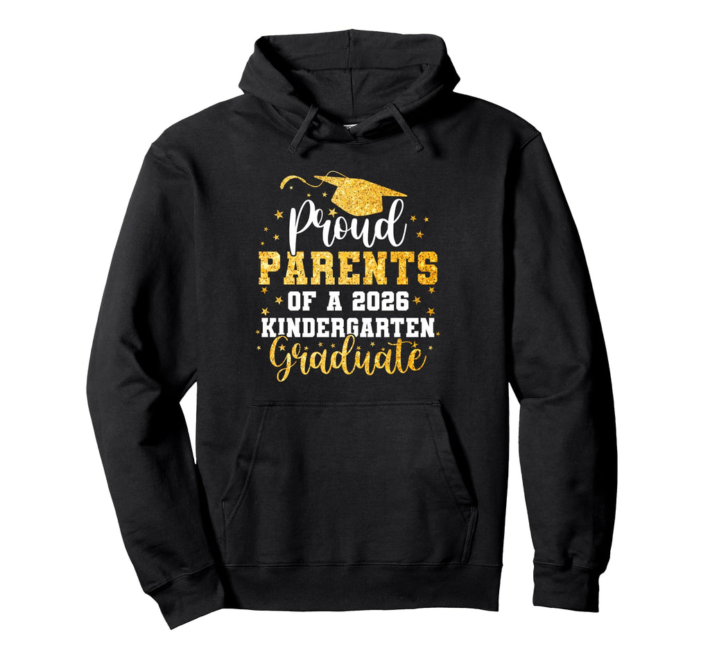 Proud Parents Class 2026 Kindergarten Hoodie - Minimalist Print Men Women - T-Shirt, Sweatshirt, Hoodie