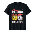 Busy Raising Ballers Softball And T-Shirt - Custom Art Print Men Women - T-Shirt, Sweatshirt, Hoodie