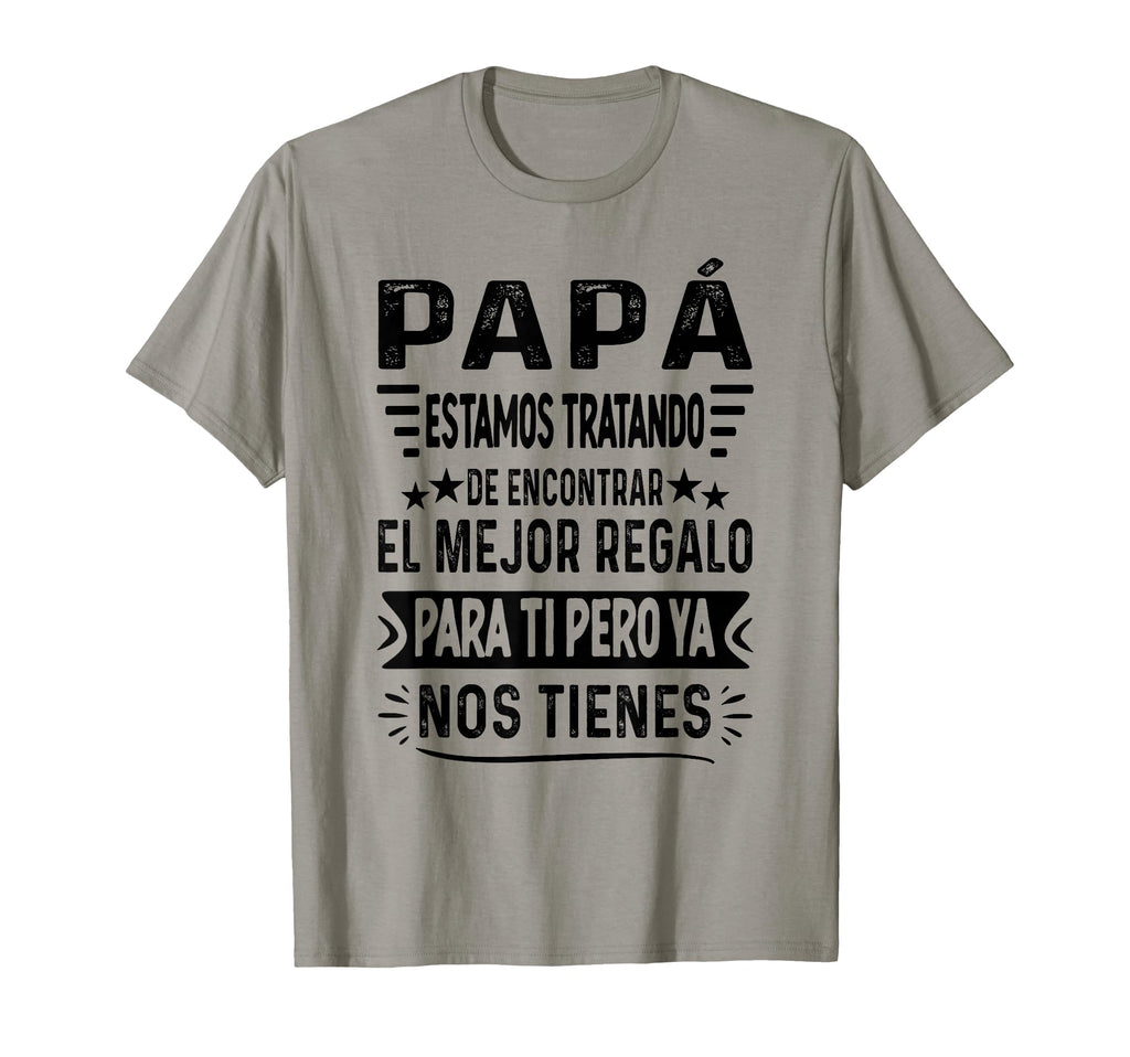 Funny Fathers Day Spanish Mexican Dad T-Shirt - Minimalist Print Men Women - T-Shirt, Sweatshirt, Hoodie