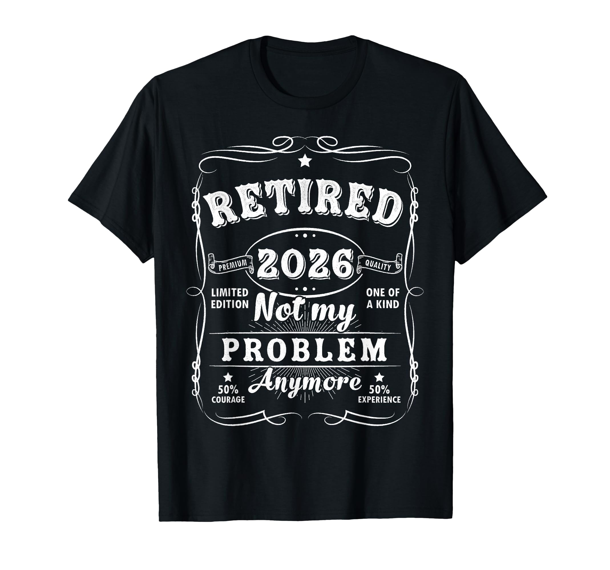Retired 2026 Decoration Dad Grandpa T-Shirt - Unique Graphic for Adults - T-Shirt, Sweatshirt, Hoodie