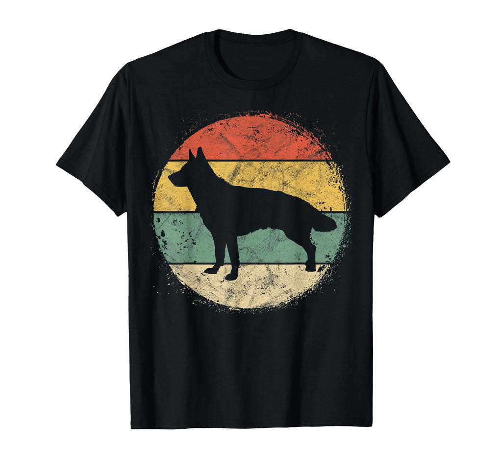 Circular German Shepherd Owner Gift T-Shirt - Unique Graphic Unisex - T-Shirt, Sweatshirt, Hoodie