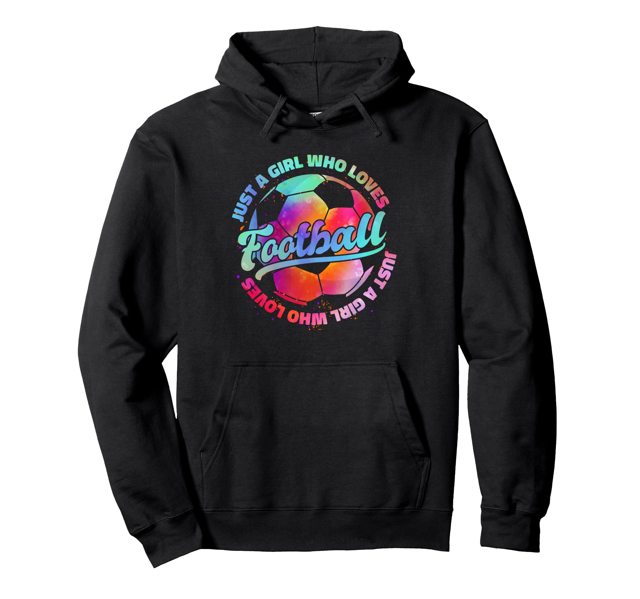 Just Who Loves Football Player Hoodie - Aesthetic Graphic for Adults - T-Shirt, Sweatshirt, Hoodie
