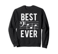 Best Dad Ever Chord Music Sheet Sweatshirt - Streetwear Style for Adults - T-Shirt, Sweatshirt, Hoodie