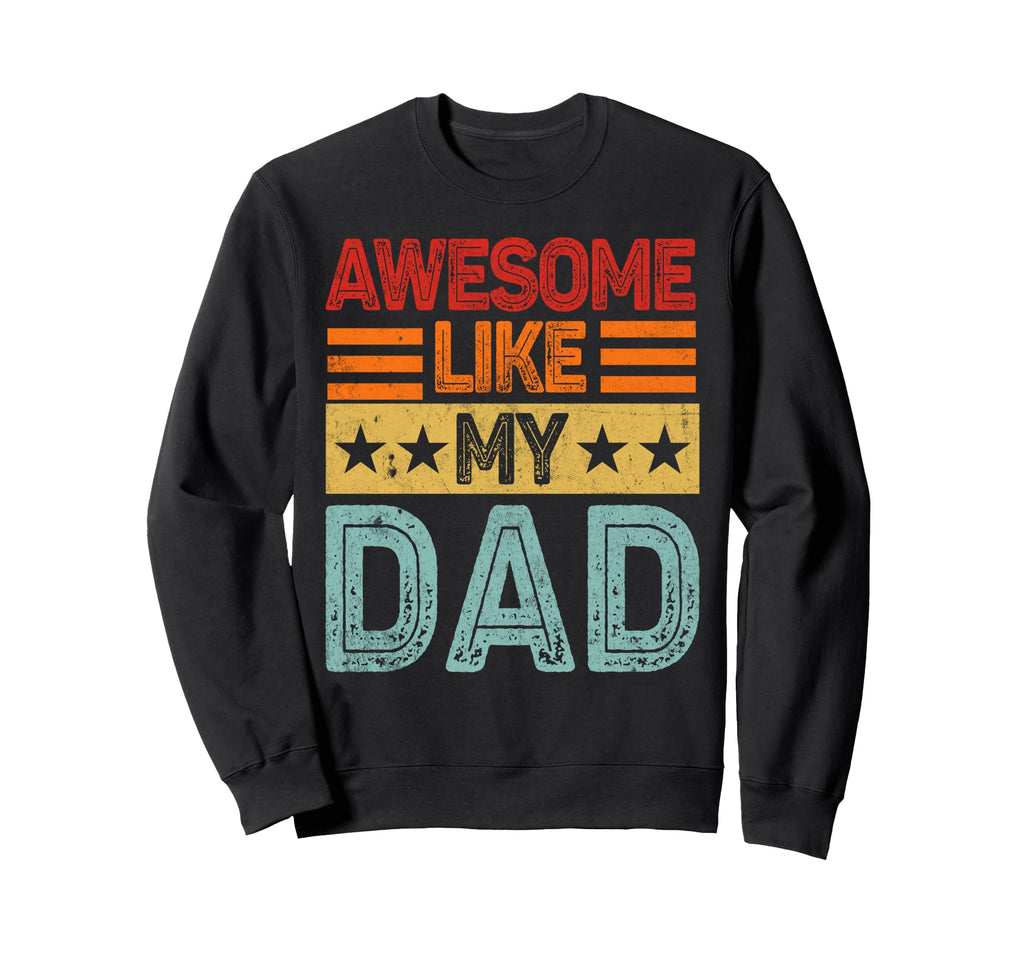 Matching Daughter Dad And Son Sweatshirt - Minimalist Print for Adults - T-Shirt, Sweatshirt, Hoodie