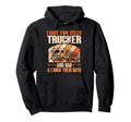 I Have Two Titles Trucker And Dad Hoodie - Graphic Print for Adults - T-Shirt, Sweatshirt, Hoodie