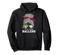 Busy Raising Ballers Baseball Softball Hoodie - Trendy Graphic Men Women - T-Shirt, Sweatshirt, Hoodie
