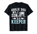 Ice Hockey Goalie Dad Ice Hockey T-Shirt - Custom Art Print Unisex - T-Shirt, Sweatshirt, Hoodie