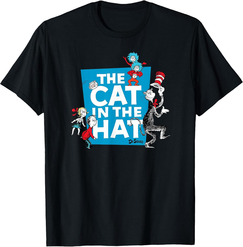 The Cat in Hat Characters - Adult & Kids T-Shirts, Sweatshirts & Hoodies apparel design preview 1