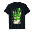 Cat Irish Leprechaun Hat Bubblegum T-Shirt - Unique Graphic for Adults - T-Shirt, Sweatshirt, Hoodie