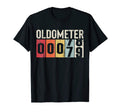 Funny 79 Years Old Oldometer 79Th T-Shirt - Custom Art Print for Adults - T-Shirt, Sweatshirt, Hoodie