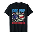 Pop Pop Little Firecracker Fourth July T-Shirt - Trendy Graphic Men Women - T-Shirt, Sweatshirt, Hoodie
