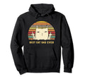 Cat Best Cat Dad Ever Cat Daddy Hoodie - Trendy Graphic for Adults - T-Shirt, Sweatshirt, Hoodie