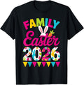 Family Easter 2026 Bunny Eggs Spring Holiday Crew - Adult & Kids T-Shirts, Sweatshirts & Hoodies apparel design preview 1