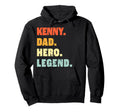 Kenny Dad Hero Legend Personalized Hoodie - Fun Novelty Design Men Women - T-Shirt, Sweatshirt, Hoodie