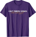 Can't Throw Stones While Washing Feet - Adult & Kids T-Shirts, Sweatshirts & Hoodies apparel design preview 1