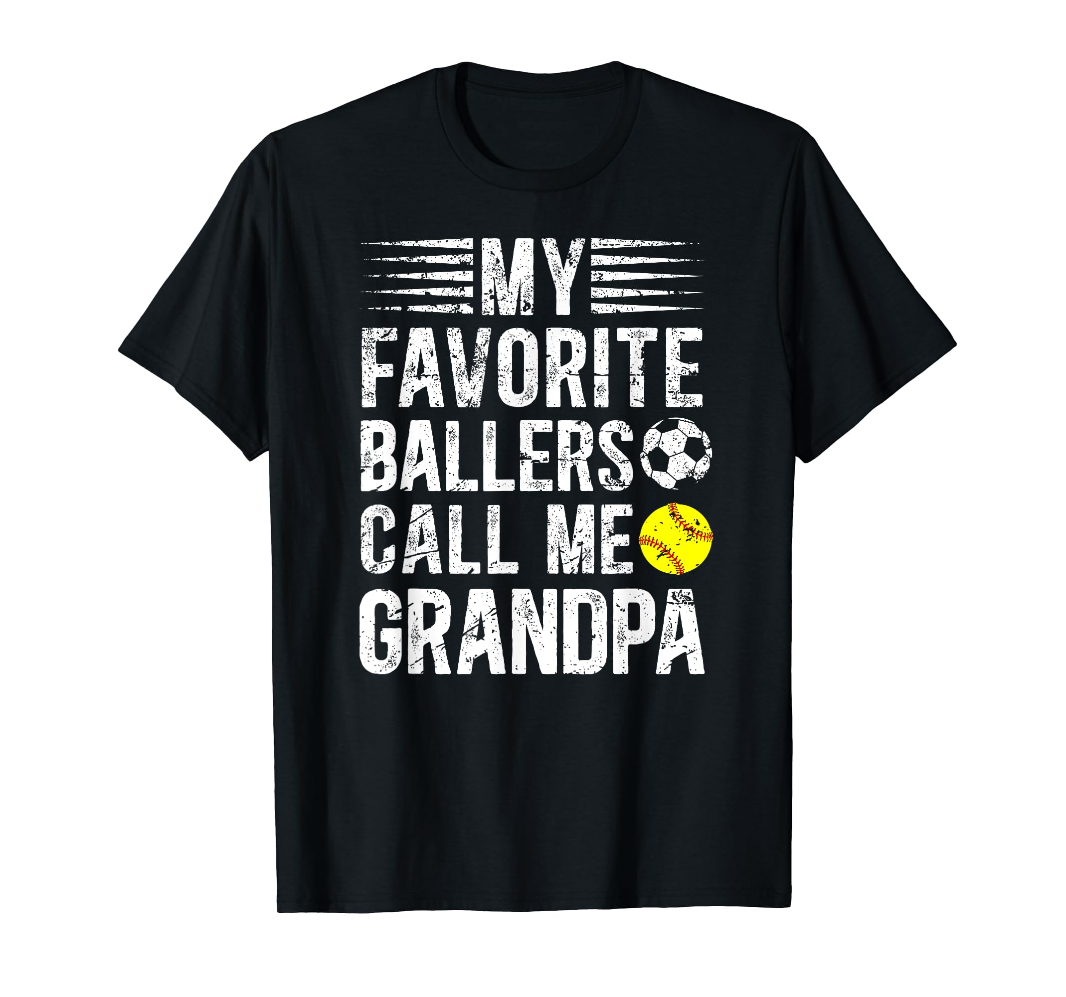 My Favorite Ballers Call Me Grandpa T-Shirt - Streetwear Style for Adults - T-Shirt, Sweatshirt, Hoodie
