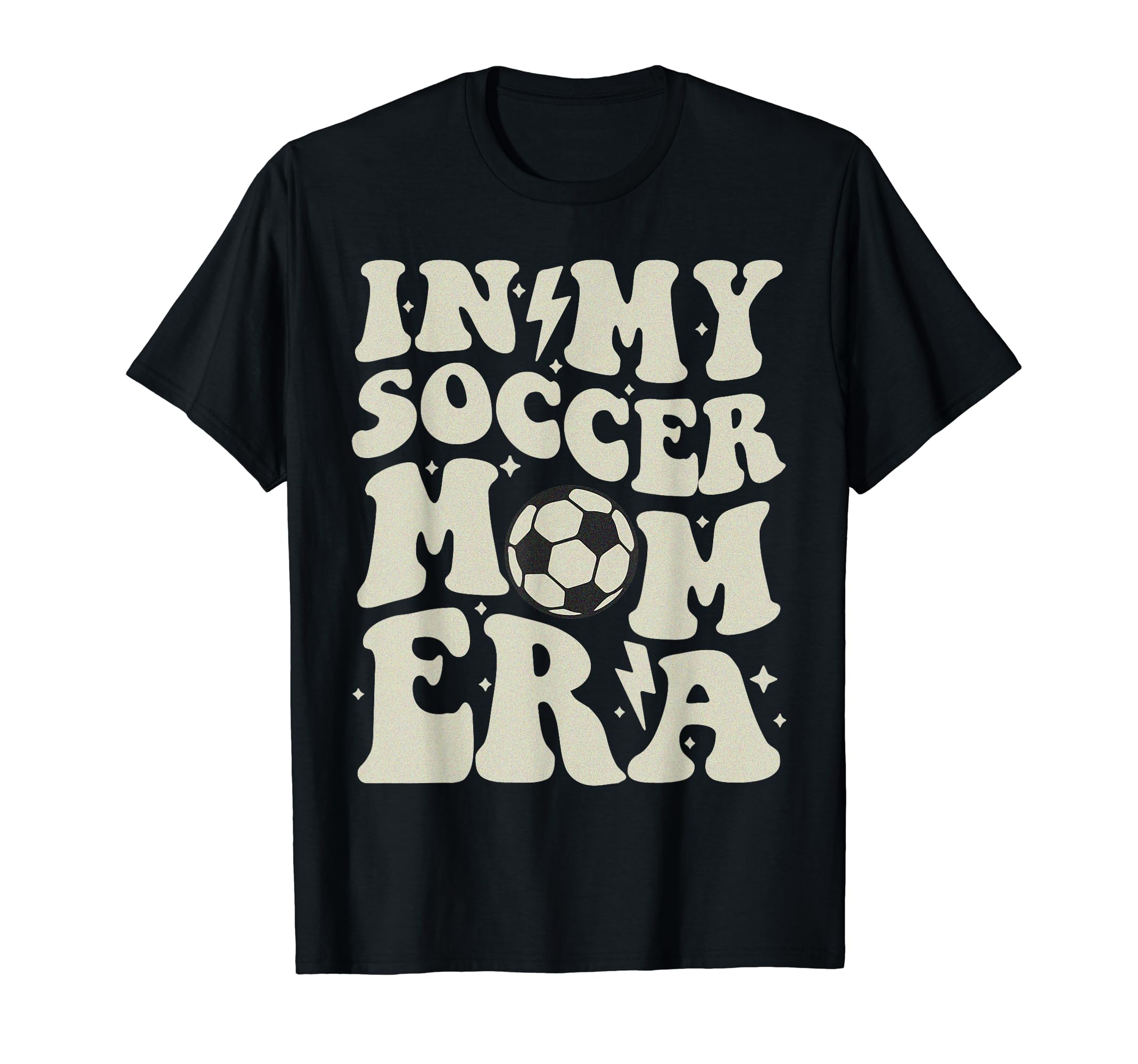 My Soccer Mom Era Groovy Soccer Team T-Shirt - Trendy Graphic Unisex - T-Shirt, Sweatshirt, Hoodie