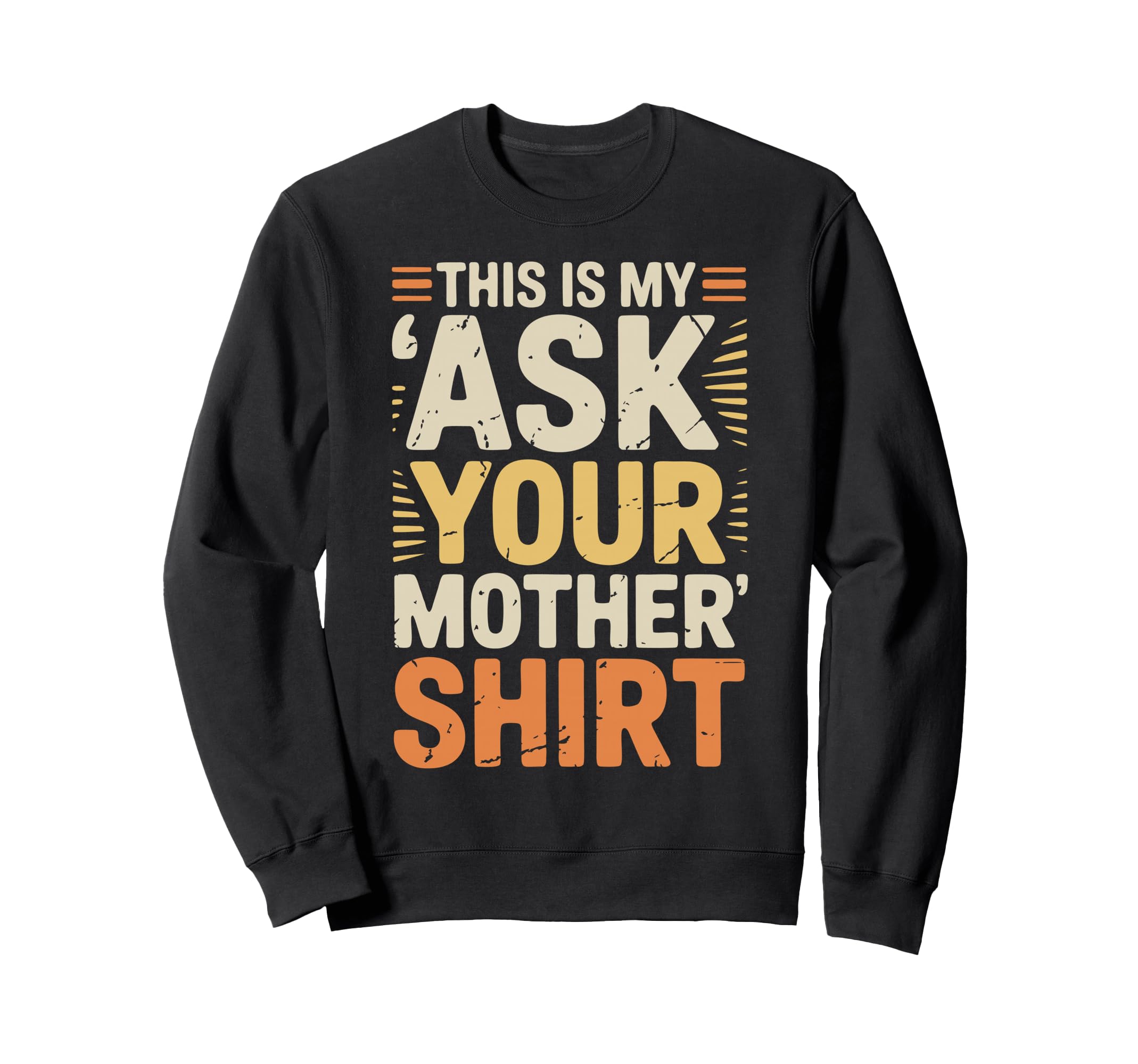 Funny Father Daddy Family Dad Sweatshirt - Minimalist Print Men Women - T-Shirt, Sweatshirt, Hoodie