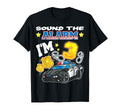 Sound Alarm Im 3 Policeman Police 3Rd T-Shirt - Trendy Graphic Unisex - T-Shirt, Sweatshirt, Hoodie