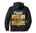 Proud Bonus Dad Class 2026 Graduate Senior Hoodie - Unique Graphic Unisex - T-Shirt, Sweatshirt, Hoodie