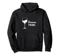 Funny Because Twins Mom Dad Outfit Hoodie - Casual Everyday Wear Men Women - T-Shirt, Sweatshirt, Hoodie