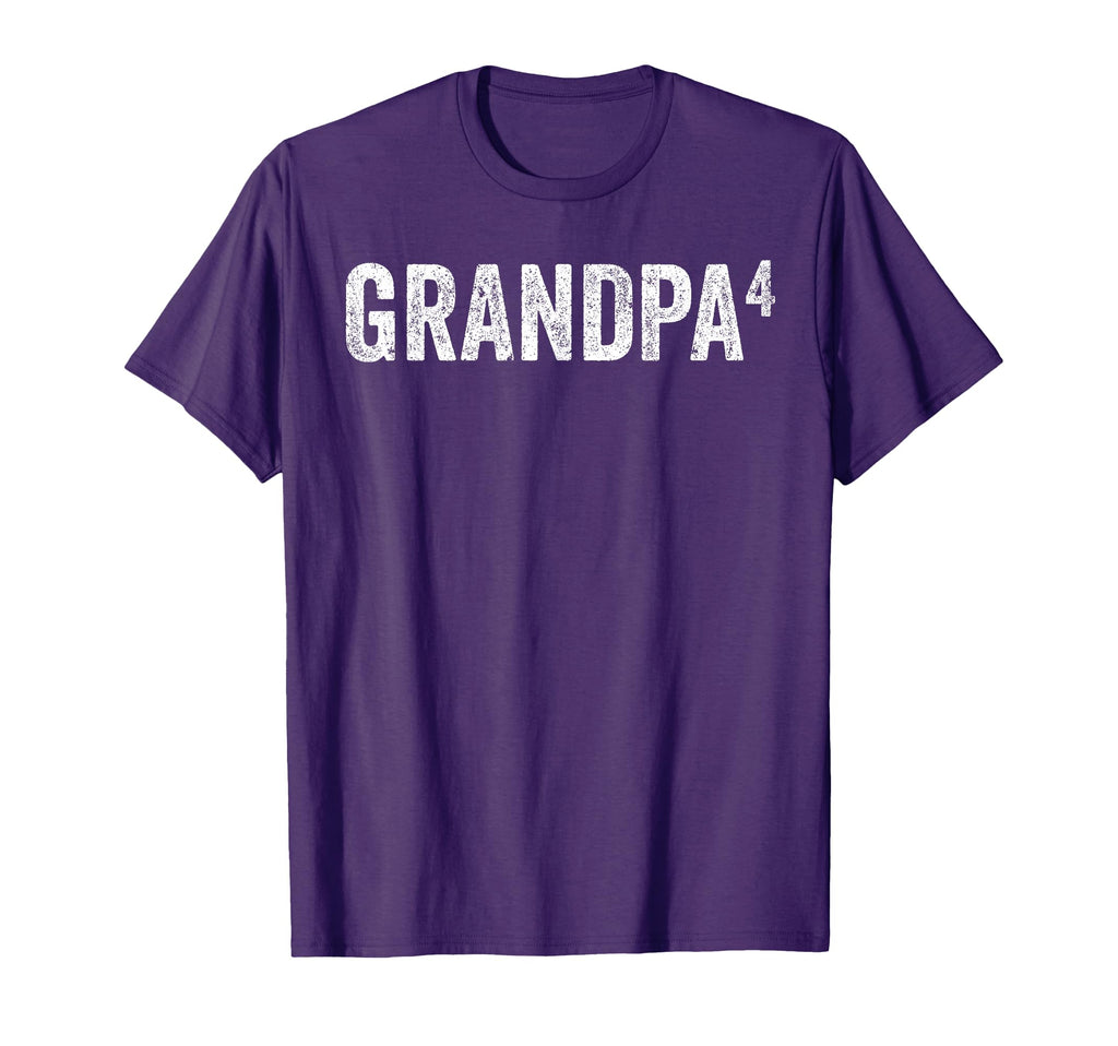 Fathers Day Grandpa Four Grandkids T-Shirt - Streetwear Style Men Women - T-Shirt, Sweatshirt, Hoodie
