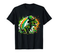 St Patricks Day Dinosaur T Rex T-Shirt - Minimalist Print Unisex - T-Shirt, Sweatshirt, Hoodie