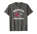 Rider University Broncs Arched Grandpa T-Shirt - Graphic Print Men Women - T-Shirt, Sweatshirt, Hoodie