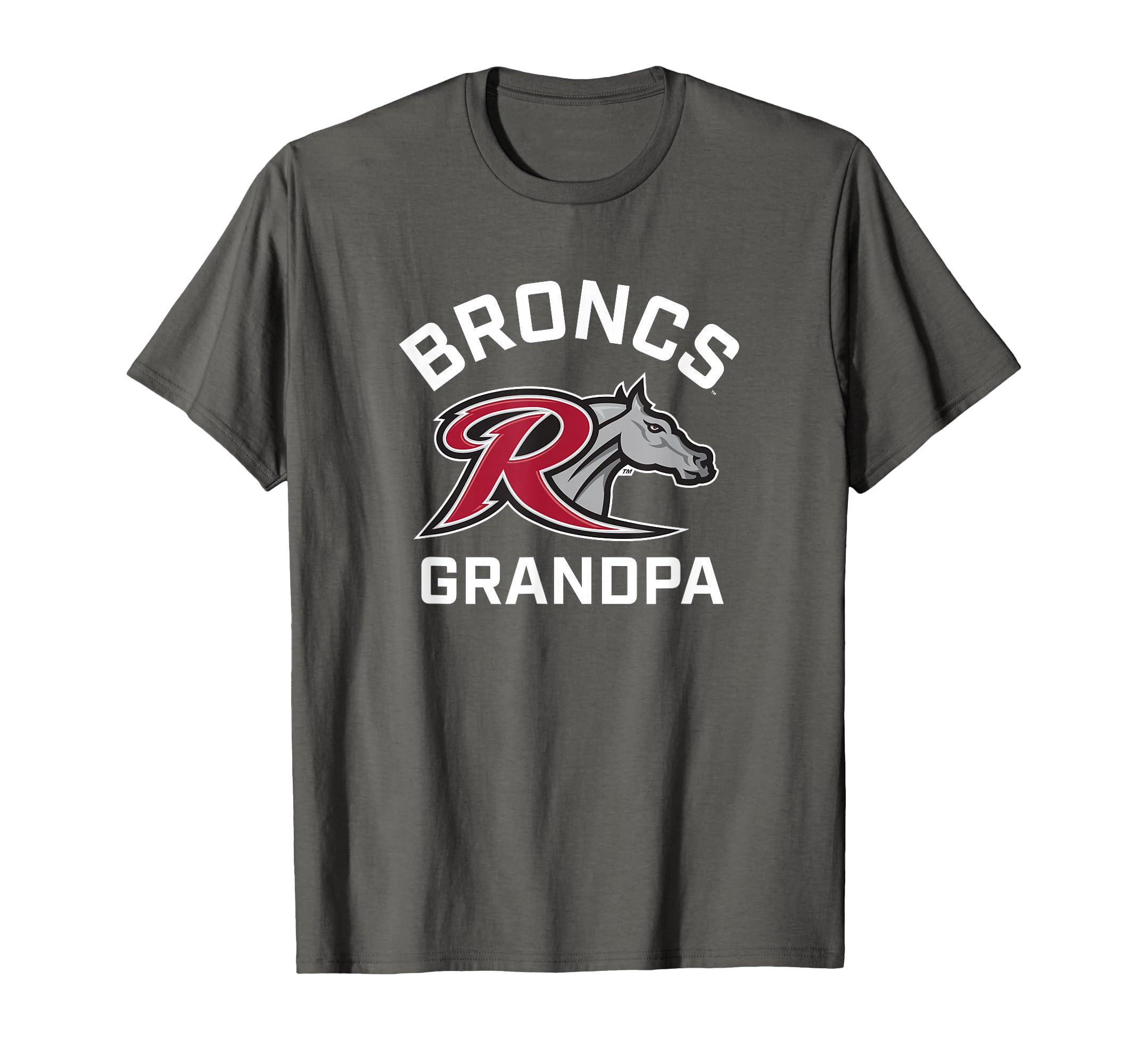 Rider University Broncs Arched Grandpa T-Shirt - Graphic Print Men Women - T-Shirt, Sweatshirt, Hoodie