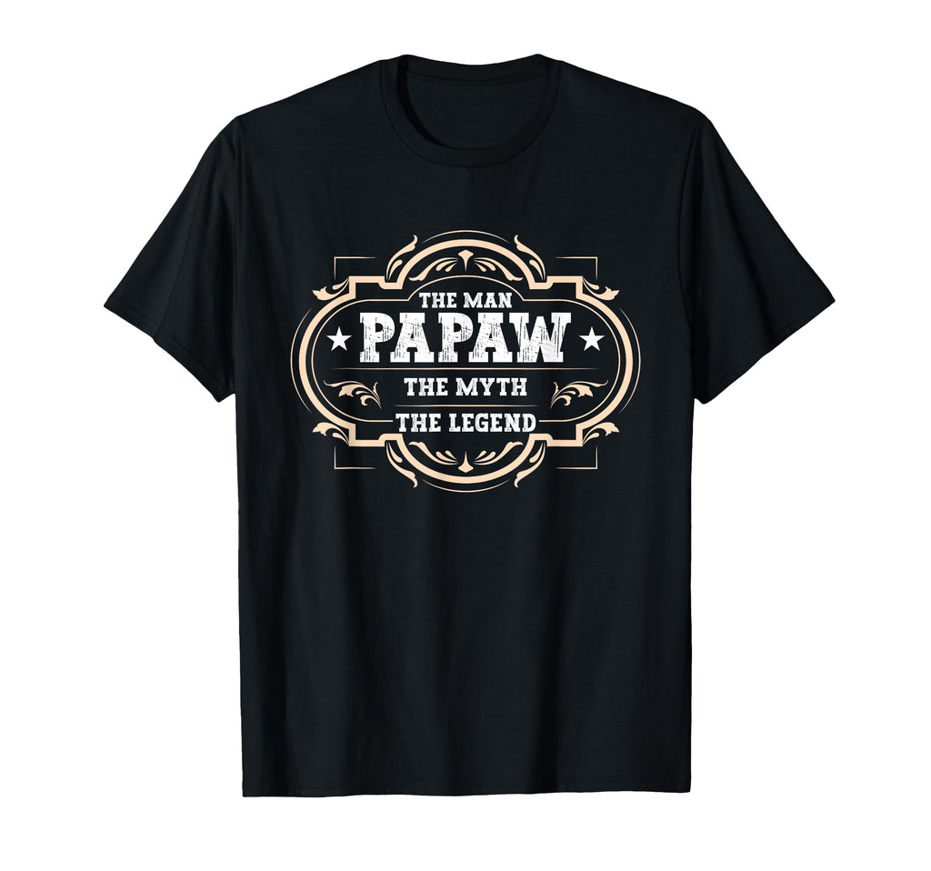 Papaw Myth Legend Dad Grandpa T-Shirt - Novelty Apparel for Adults - T-Shirt, Sweatshirt, Hoodie