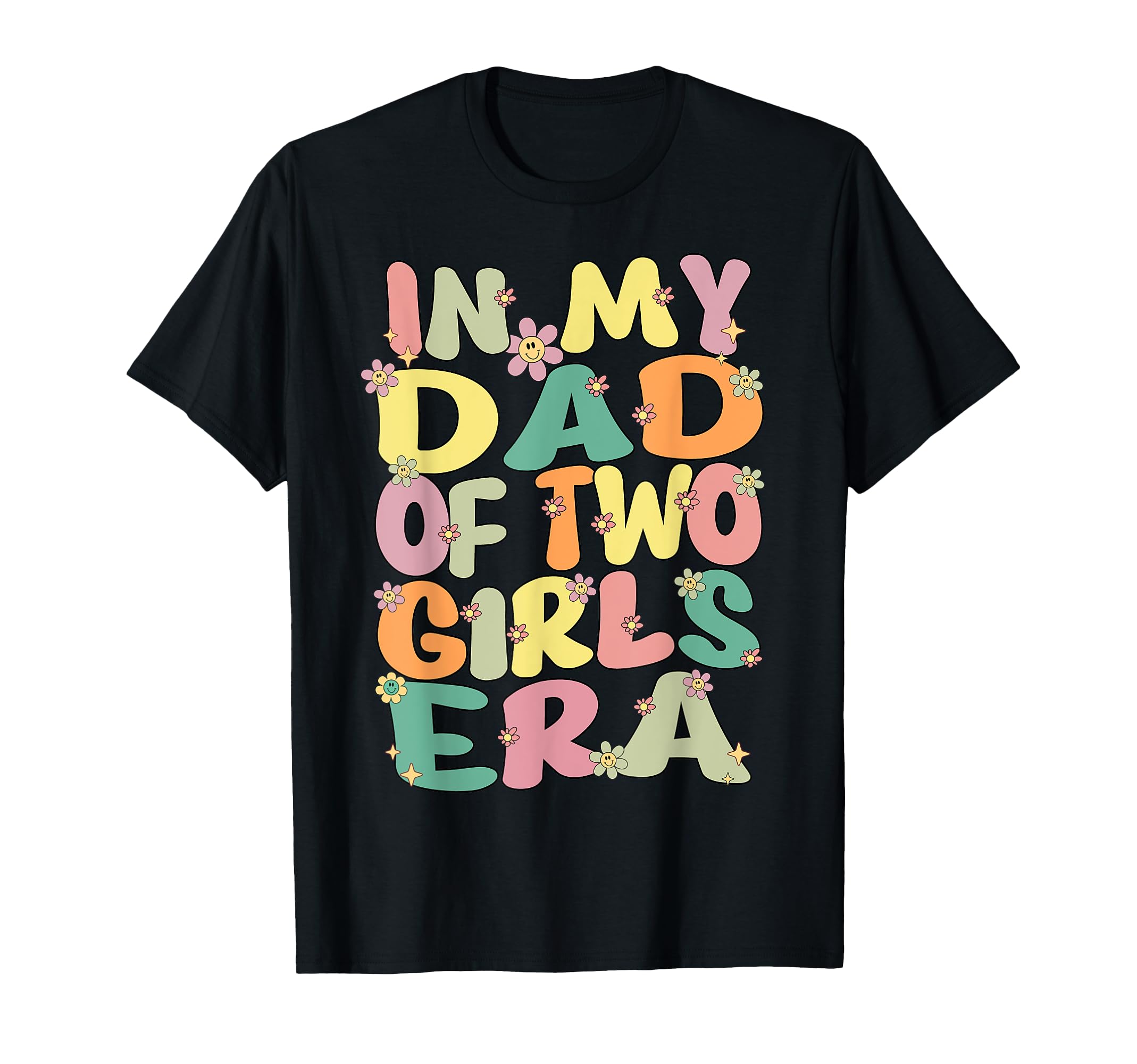 Dad Two Groovy My Dad 2 Era Fathers Day T-Shirt - Trendy Graphic for Adults - T-Shirt, Sweatshirt, Hoodie