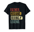Father Husband Boxing Legend Boxing T-Shirt - Custom Art Print Men Women - T-Shirt, Sweatshirt, Hoodie