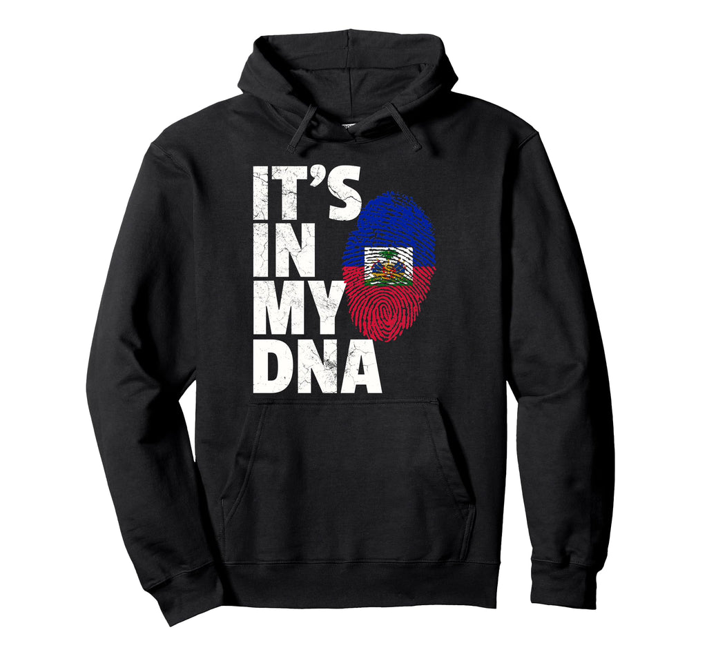 Its My Dna Haiti Haitian Flag Pride Hoodie - Streetwear Style Men Women - T-Shirt, Sweatshirt, Hoodie
