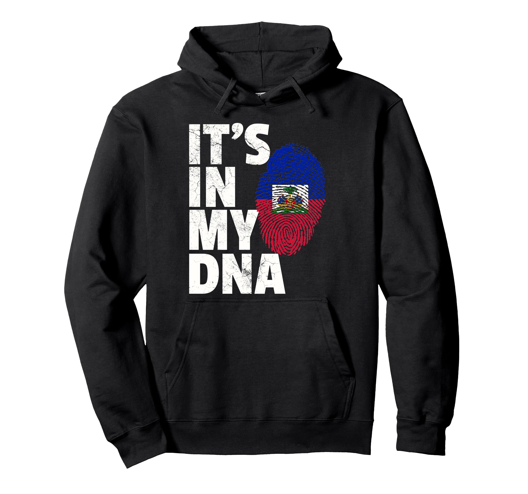 Its My Dna Haiti Haitian Flag Pride Hoodie - Streetwear Style Men Women - T-Shirt, Sweatshirt, Hoodie