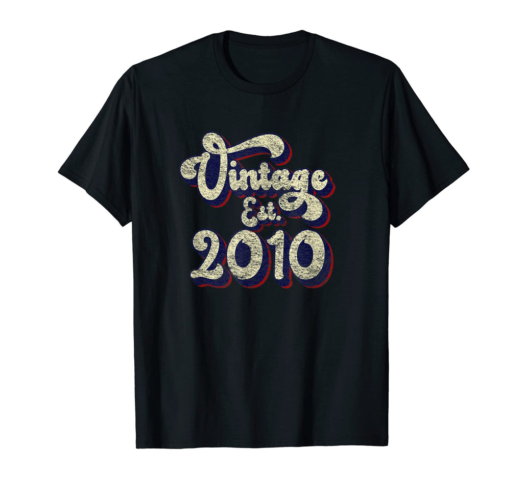 Established 2010 Birthday Party Born 2010 T-Shirt - Custom Art Print Unisex - T-Shirt, Sweatshirt, Hoodie