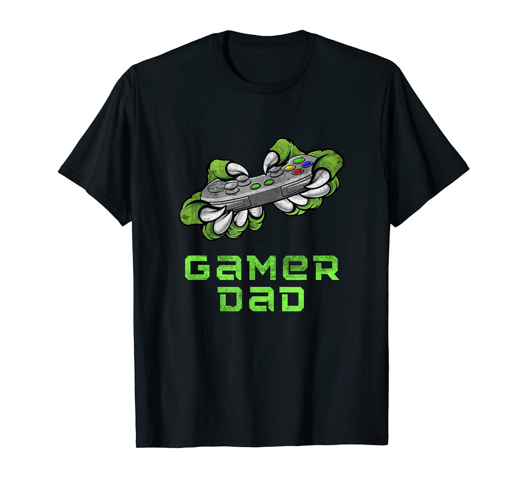 Mens Controller Monster Gamer Dad T-Shirt - Aesthetic Graphic Unisex - T-Shirt, Sweatshirt, Hoodie