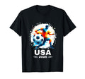 Soccer Ball Soccer Ball Flag 2025 T-Shirt - Fun Novelty Design Men Women - T-Shirt, Sweatshirt, Hoodie