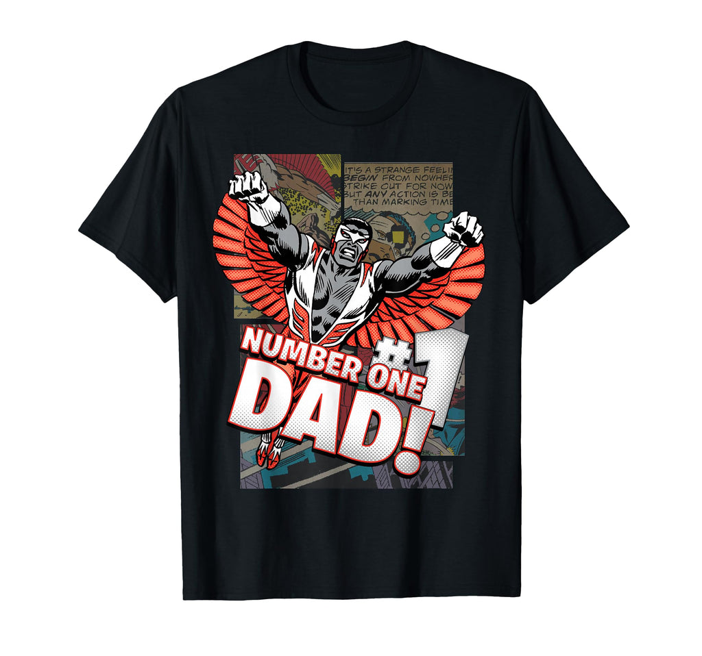 Marvel Avengers Falcon Number One T-Shirt - Custom Art Print for Adults - T-Shirt, Sweatshirt, Hoodie