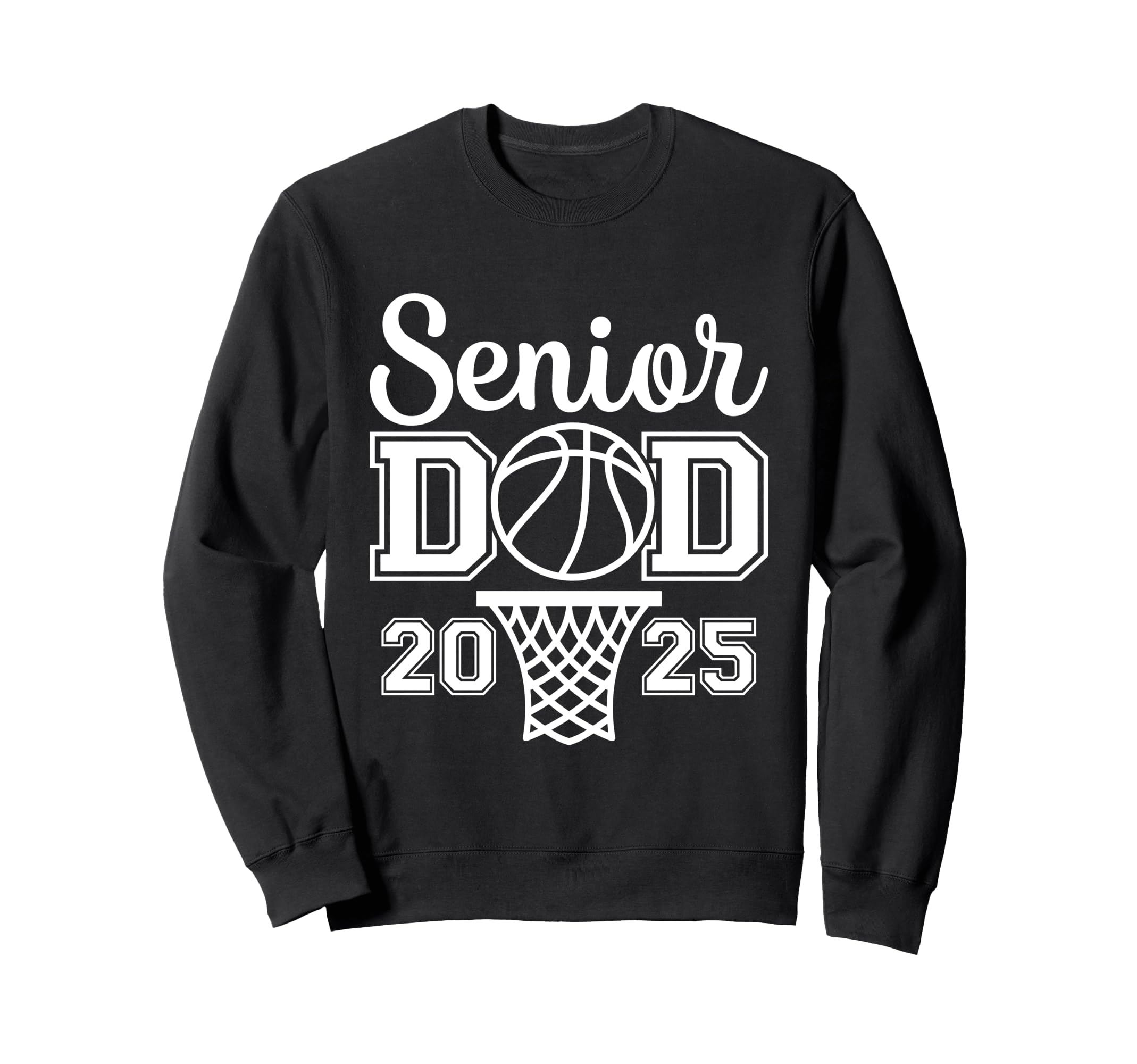 Proud Dad 2025 Senior Graduate Sweatshirt - Aesthetic Graphic for Adults - T-Shirt, Sweatshirt, Hoodie
