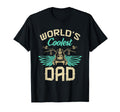 Worlds Coolest Dad Motorcycle Fathers T-Shirt - Trendy Graphic Men Women - T-Shirt, Sweatshirt, Hoodie