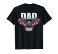 Bald Eagle Patriotic Usa Flag Dad Novelty T-Shirt - Streetwear Style Unisex - T-Shirt, Sweatshirt, Hoodie