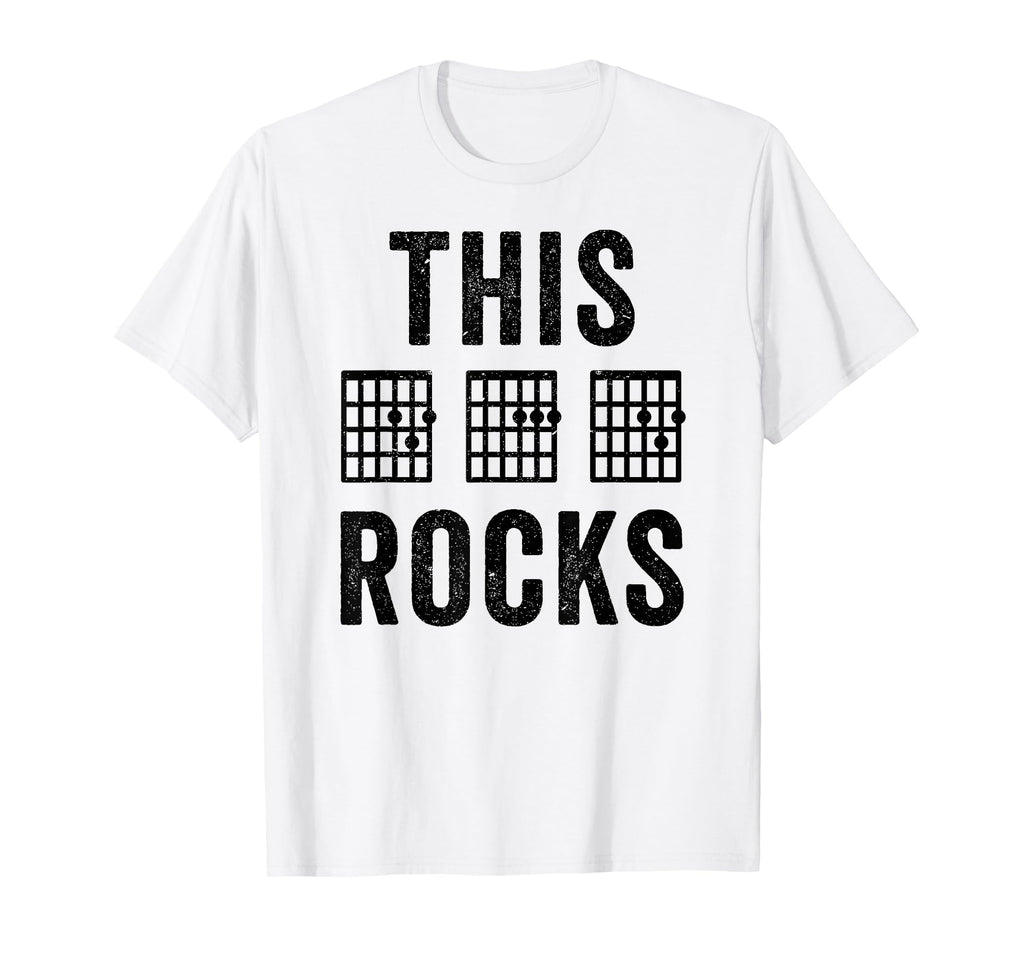 Mens This Guitar Dad Rocks Music T-Shirt - Casual Everyday Wear Unisex - T-Shirt, Sweatshirt, Hoodie