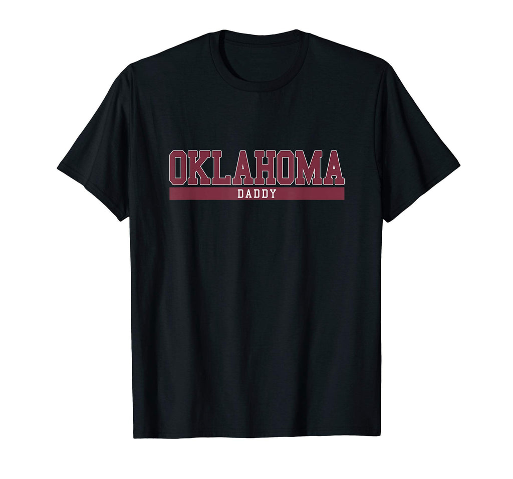 Mens Oklahoma Dad University Sports T-Shirt - Trendy Graphic for Adults - T-Shirt, Sweatshirt, Hoodie