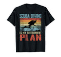 Scuba Diving Is My Retirement Plan T-Shirt - Graphic Print Men Women - T-Shirt, Sweatshirt, Hoodie