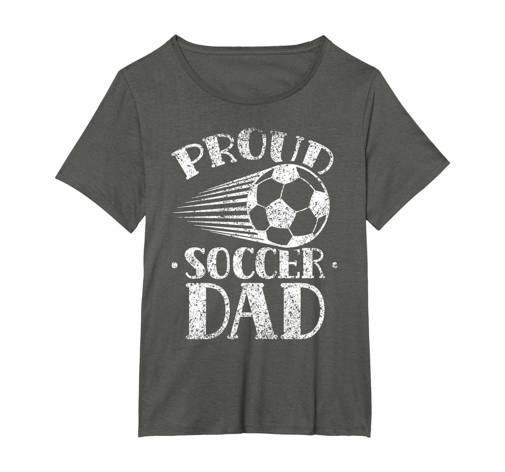 Proud Soccer Dad Player Father Daddy T-Shirt - Minimalist Print Unisex - T-Shirt, Sweatshirt, Hoodie