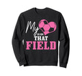 Soccer Mom My Heart Is That Field Sweatshirt - Novelty Apparel Unisex - T-Shirt, Sweatshirt, Hoodie
