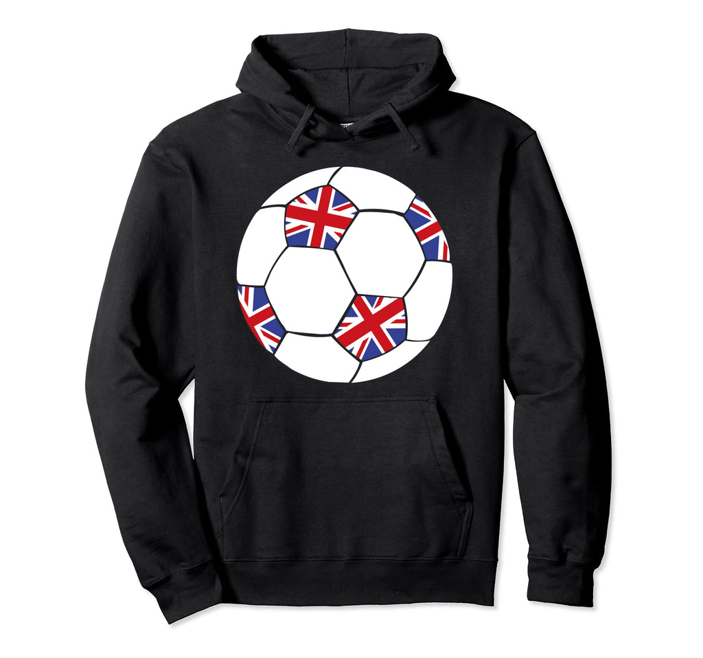 British Football Soccer London King Hoodie - Casual Everyday Wear Unisex - T-Shirt, Sweatshirt, Hoodie